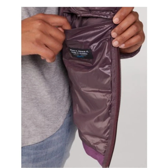 Patagonia Women’s M Medium Down Sweater Puffer Jacket Night Plum Purple NWT - Picture 12 of 14